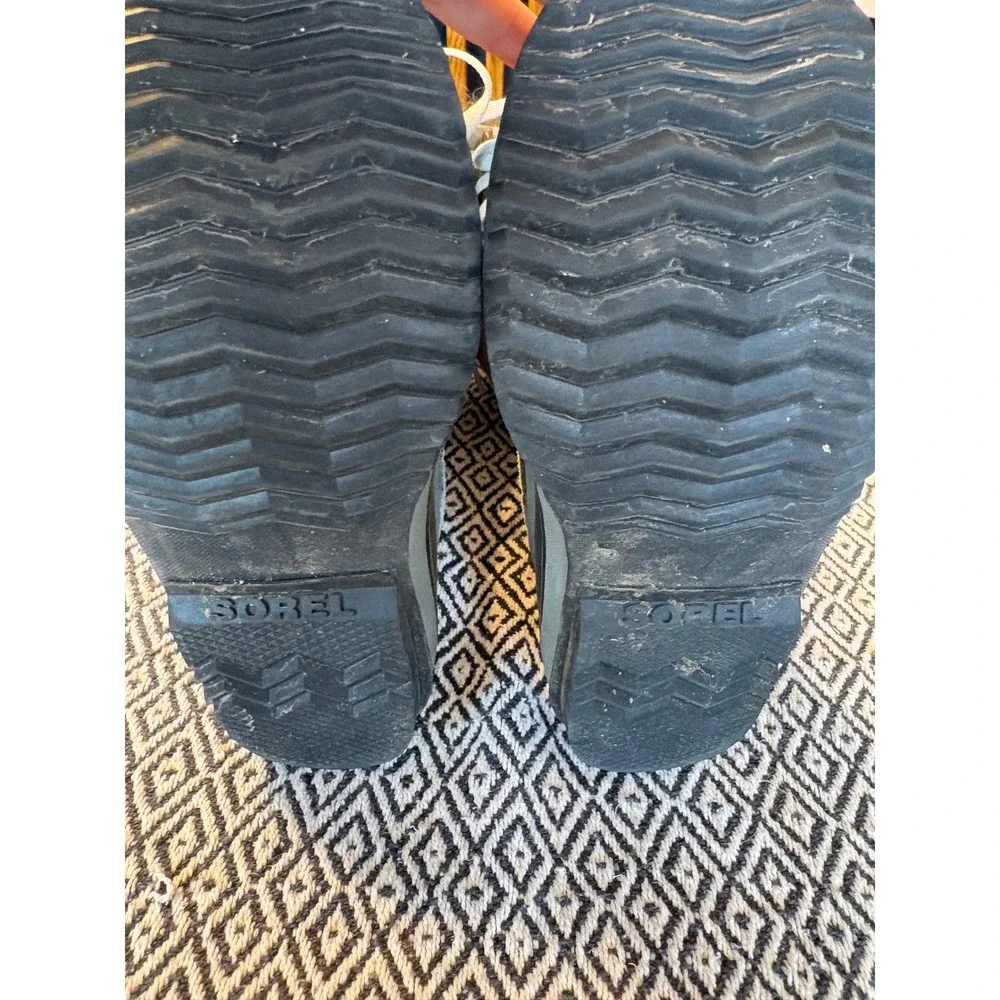 Sorel Joan of Arctic Waterproof Winter Boots Grey Faux Fur NL3481-052 Womens 8